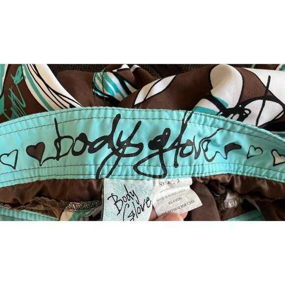 Vtg 1990's Women's Body Glove Short Shorts Size 3 Official Licensed Product NWOT - Picture 6 of 9